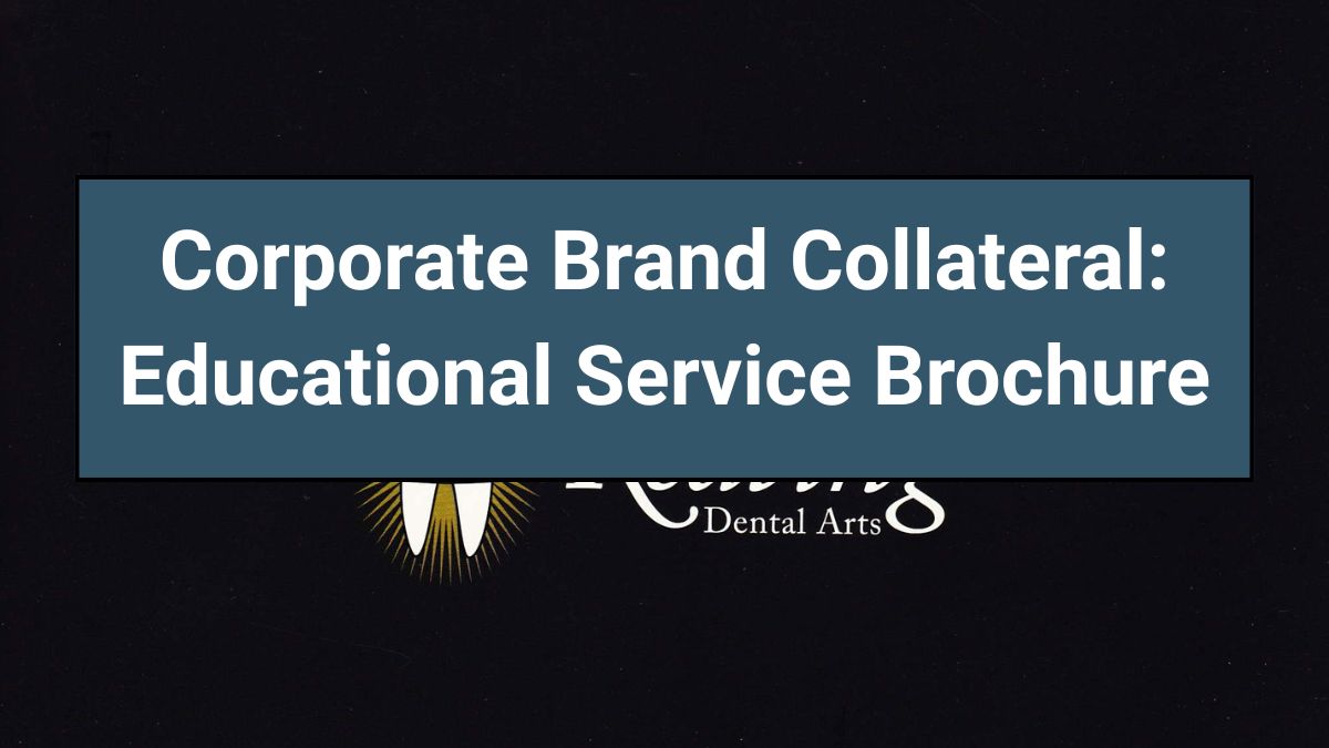 Brand Collateral: Sales Brochure